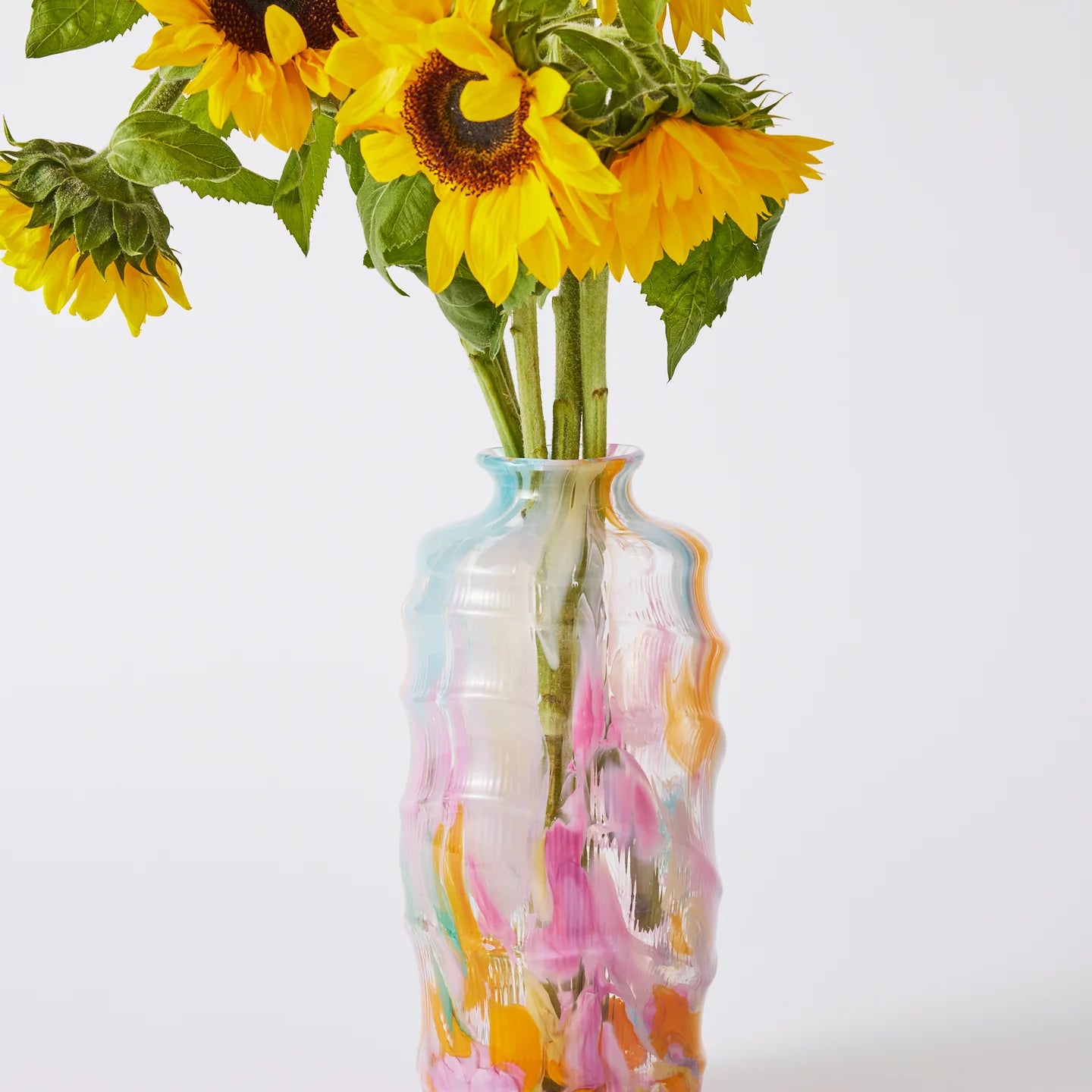 Swirl Sorbet Tall Vase
