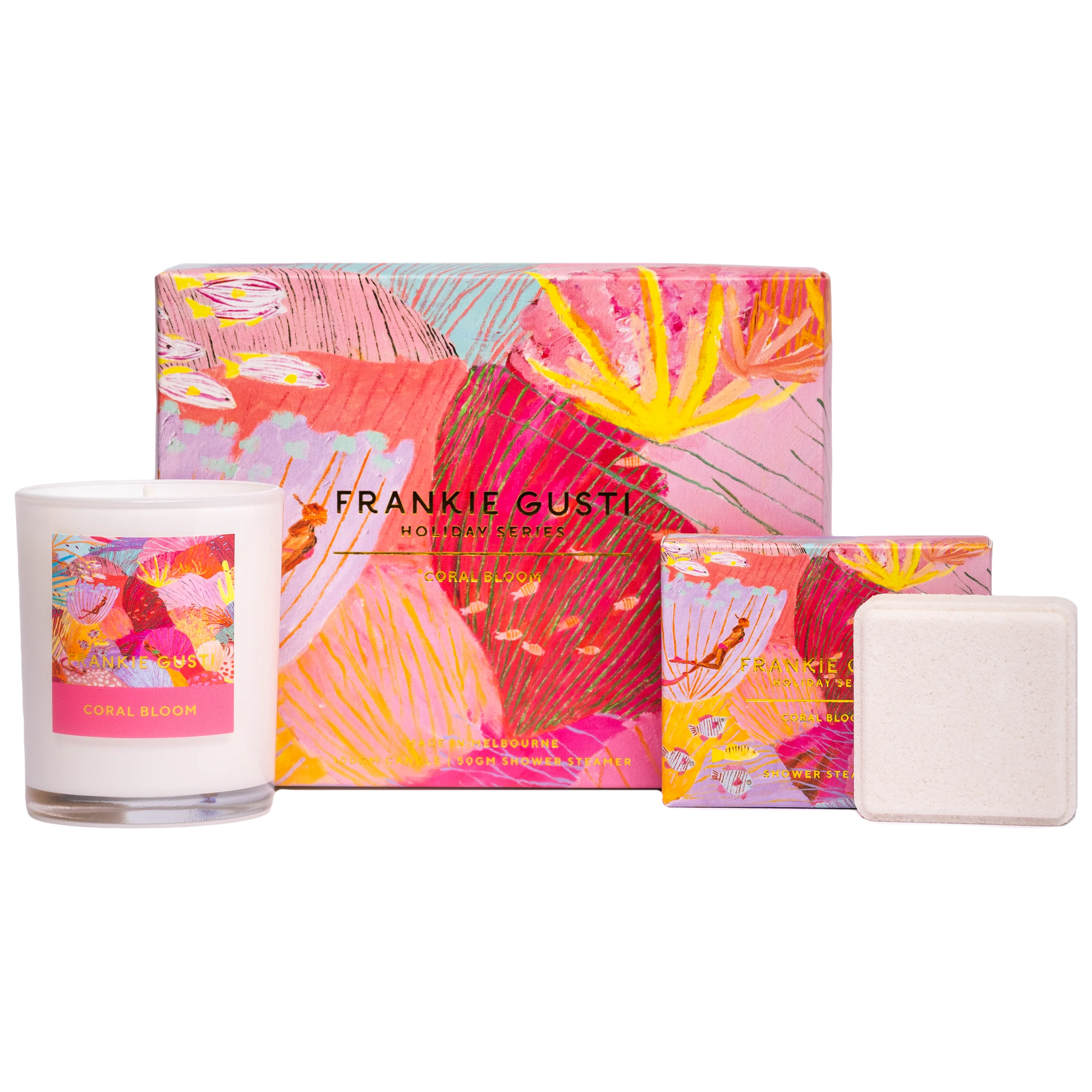 Coral Bloom - Holiday Series Candle & Steamer - Janey Forbes