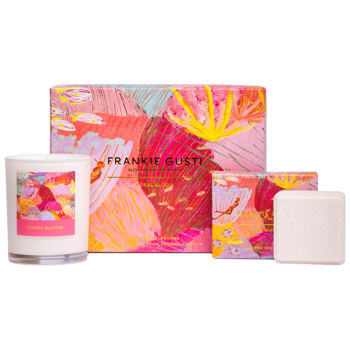 Coral Bloom - Holiday Series Candle & Steamer - Janey Forbes