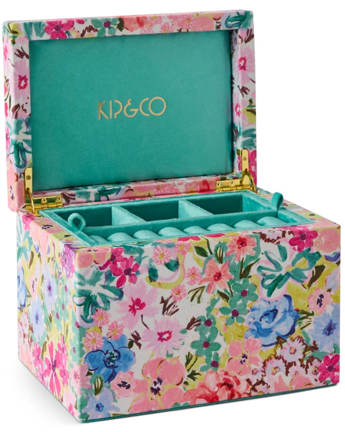 Alfresco Velvet Jewellery Box - Large