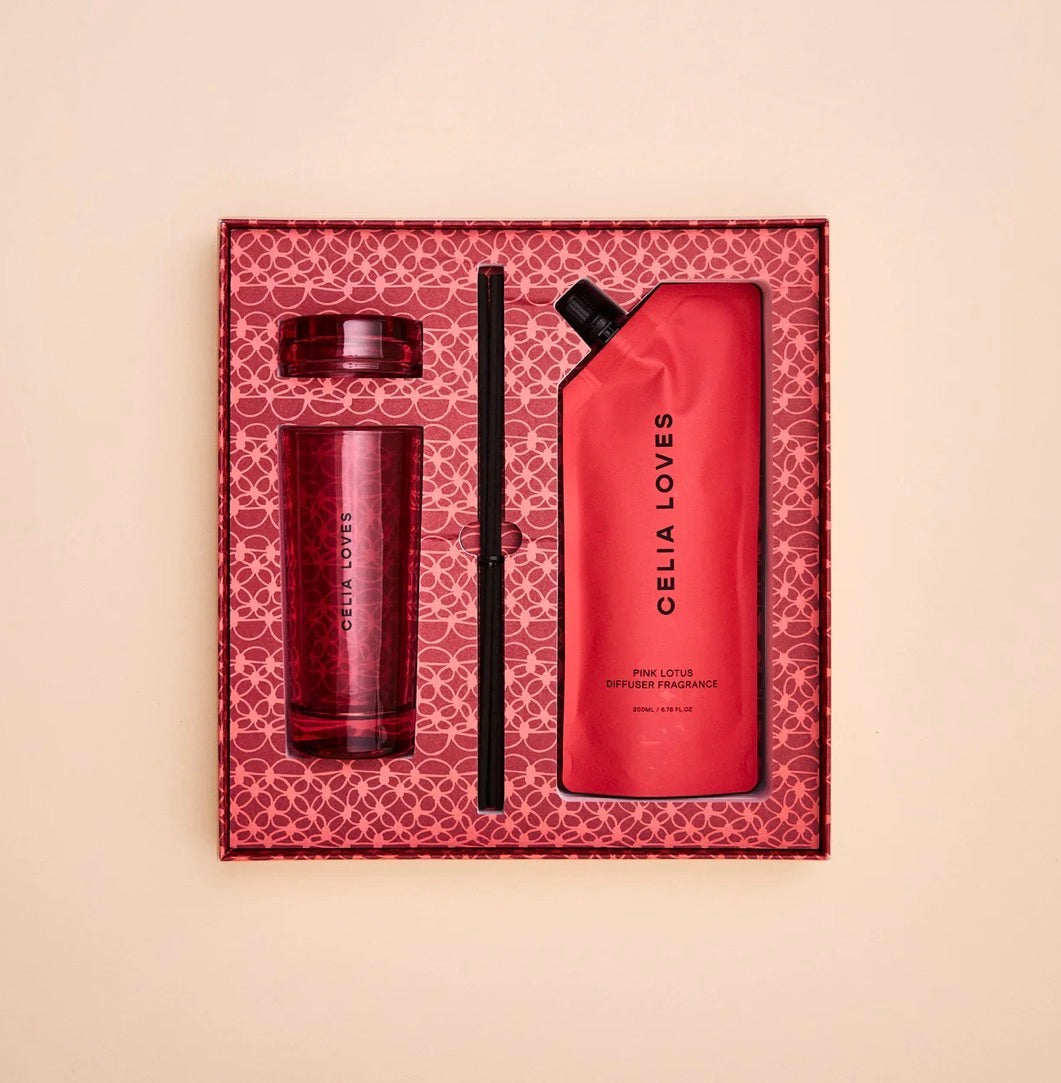 Diffuser Set - Pink Lotus 200ml