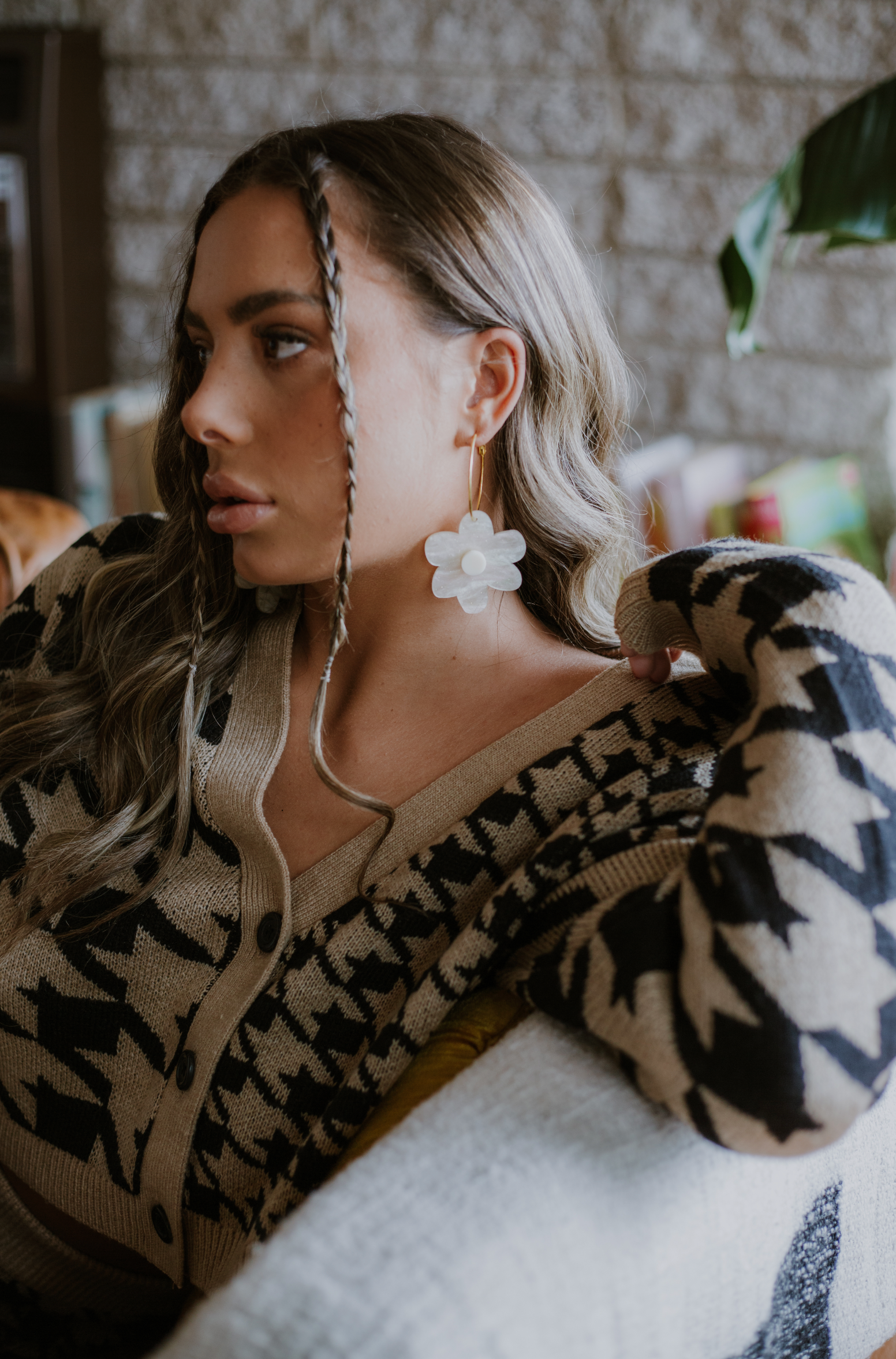 Flower power earrings