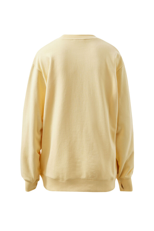 Isla Oversize Butter Washed Heritage Logo
