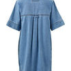 Sammy Relaxed Shirt Dress - Vintage Blue