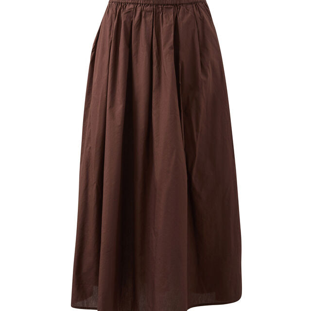 Florence Maxi Skirt - Chocolate