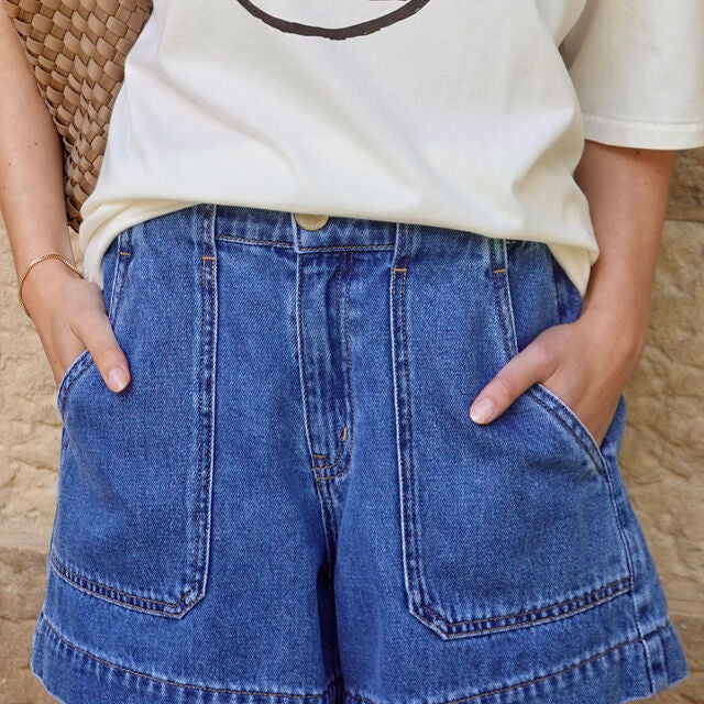 Weekender Short - Fresh Indigo