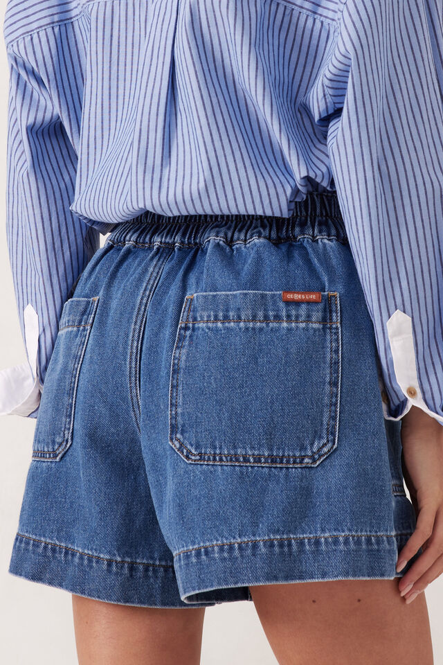 Weekender Short - Fresh Indigo