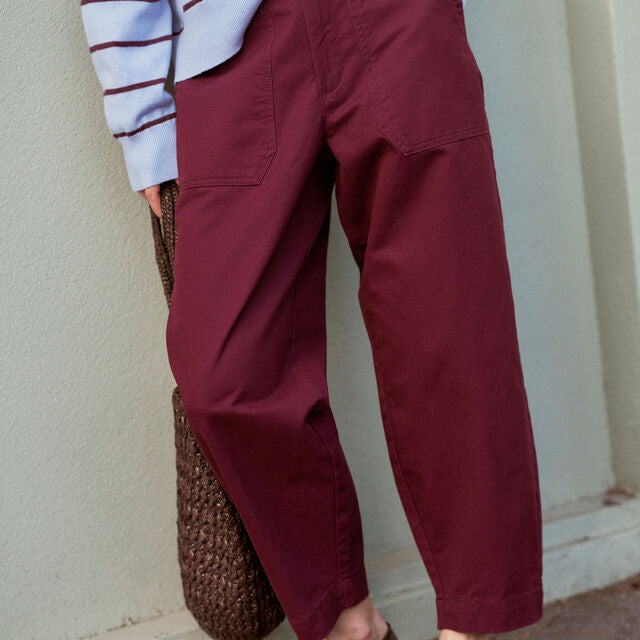 Weekender Pant - Burgundy