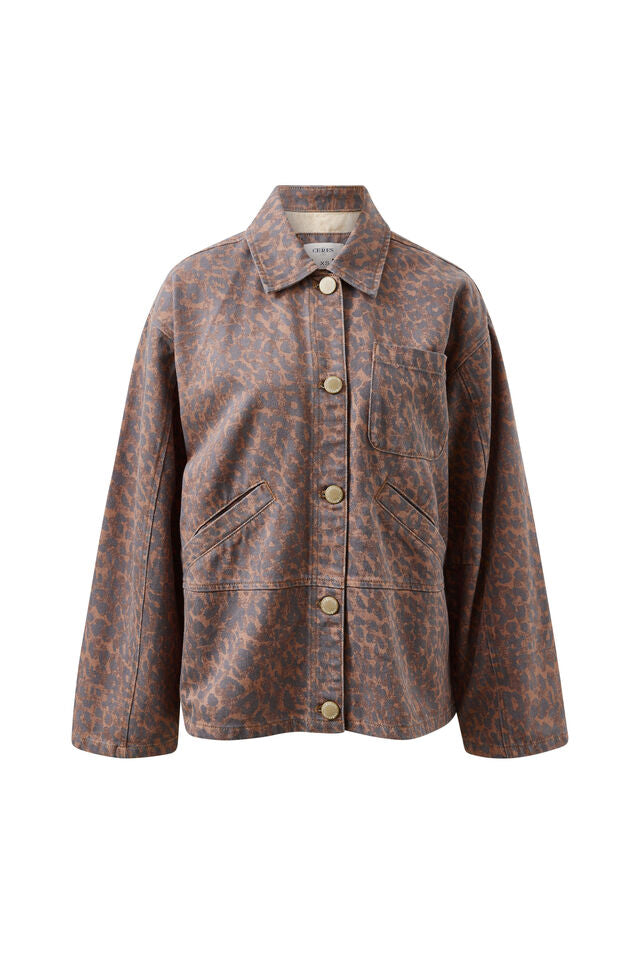Ziggy Shacket - Leopard