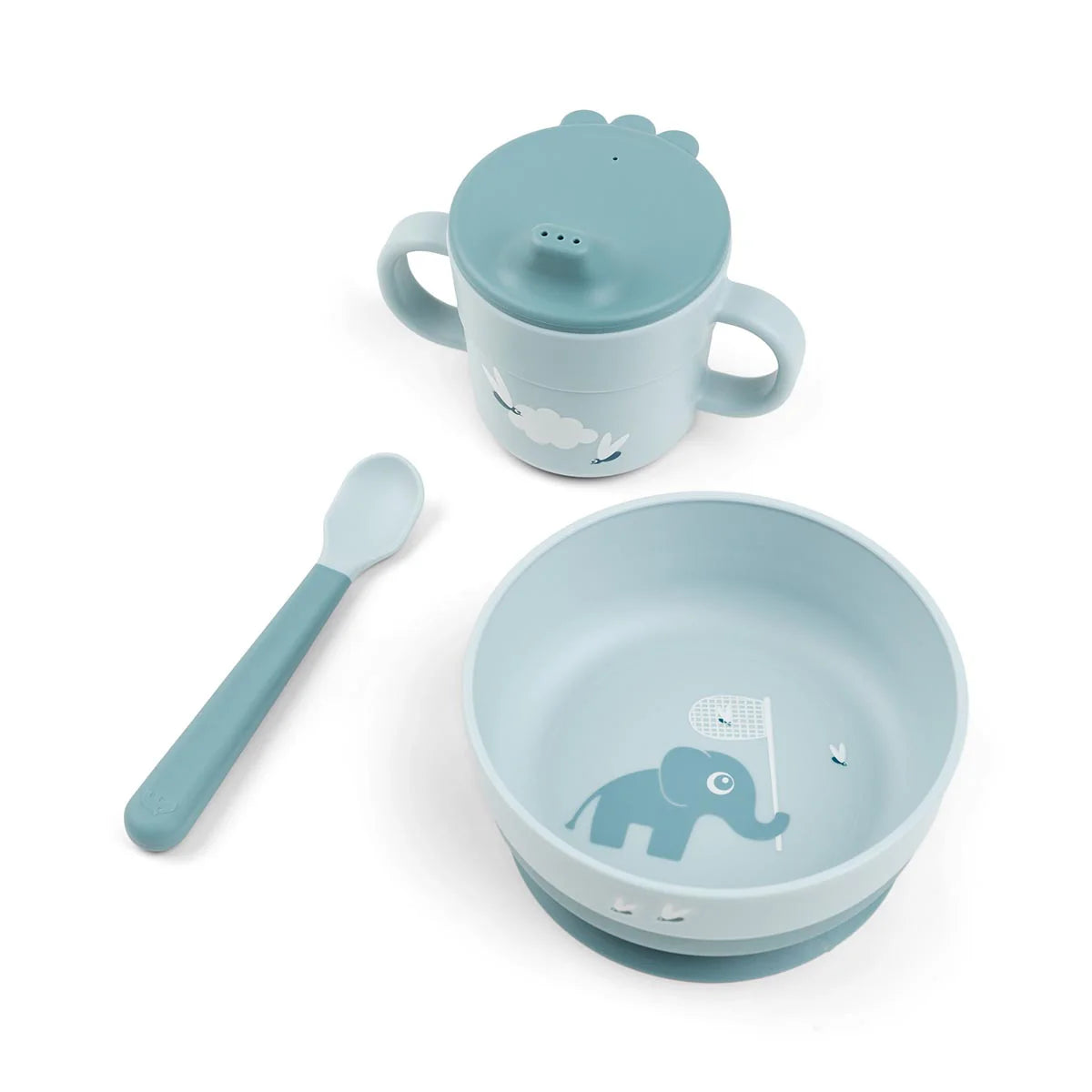 Foodie 1st Meal Set - Elphee Blue