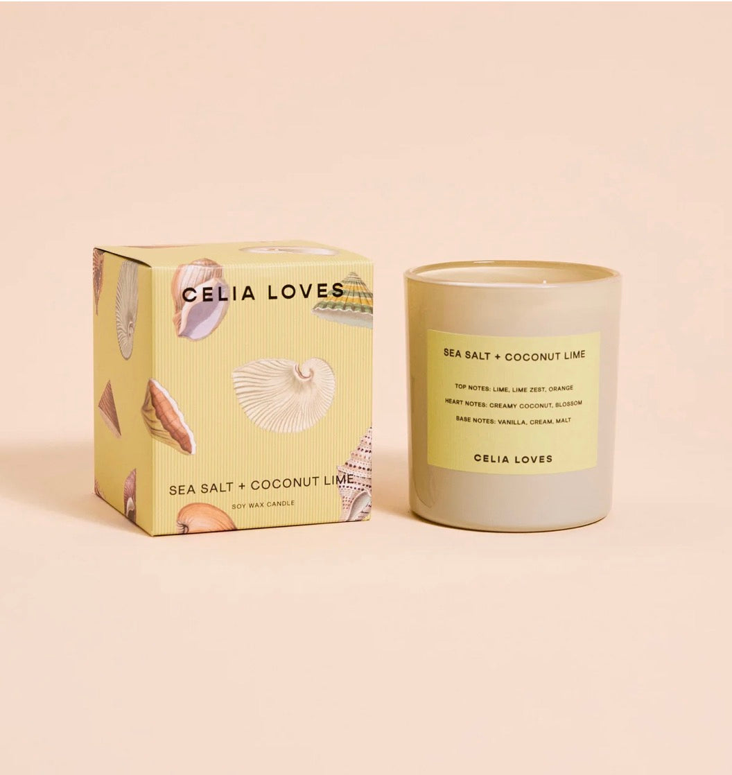 Sea Salt & Coconut Lime Candle 395gms