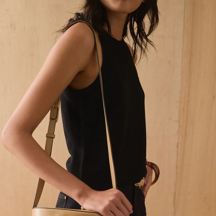 Tash Knit Tank - Noir