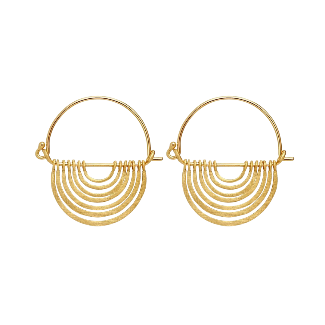Baye Earrings - Gold Vermeil