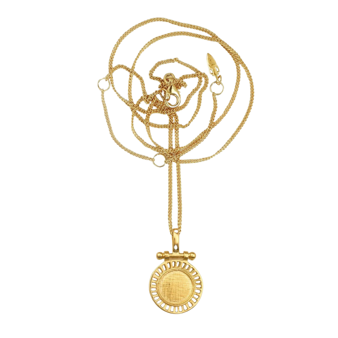Solar Necklace - Gold Vermeil