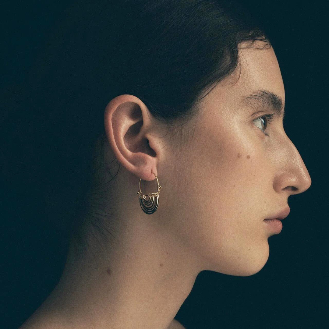 Baye Earrings - Gold Vermeil
