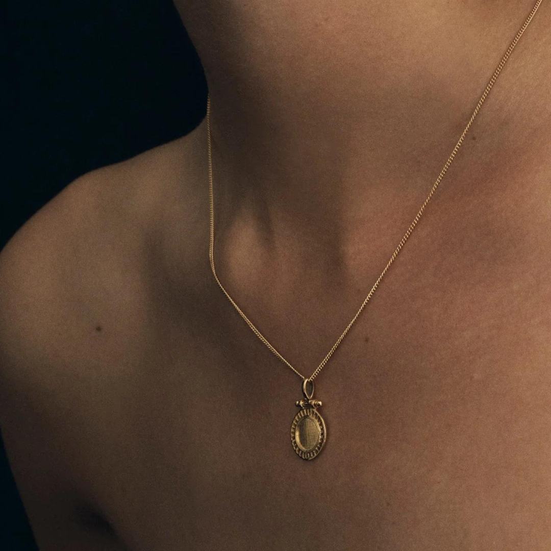 Solar Necklace - Gold Vermeil