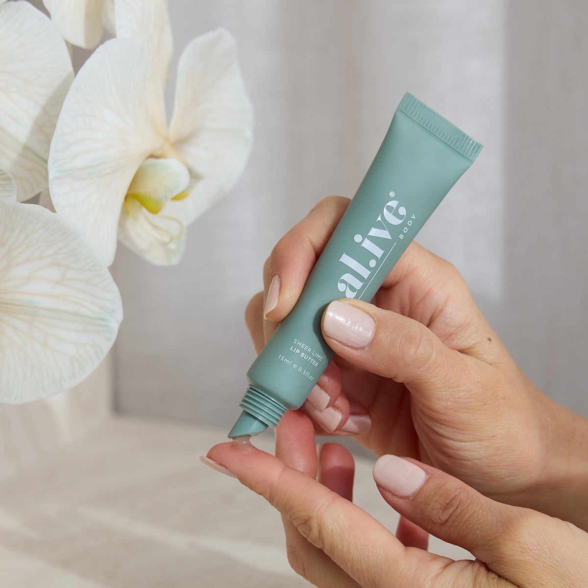 Al.ive Tinted Lip Butter - Sheer Lime