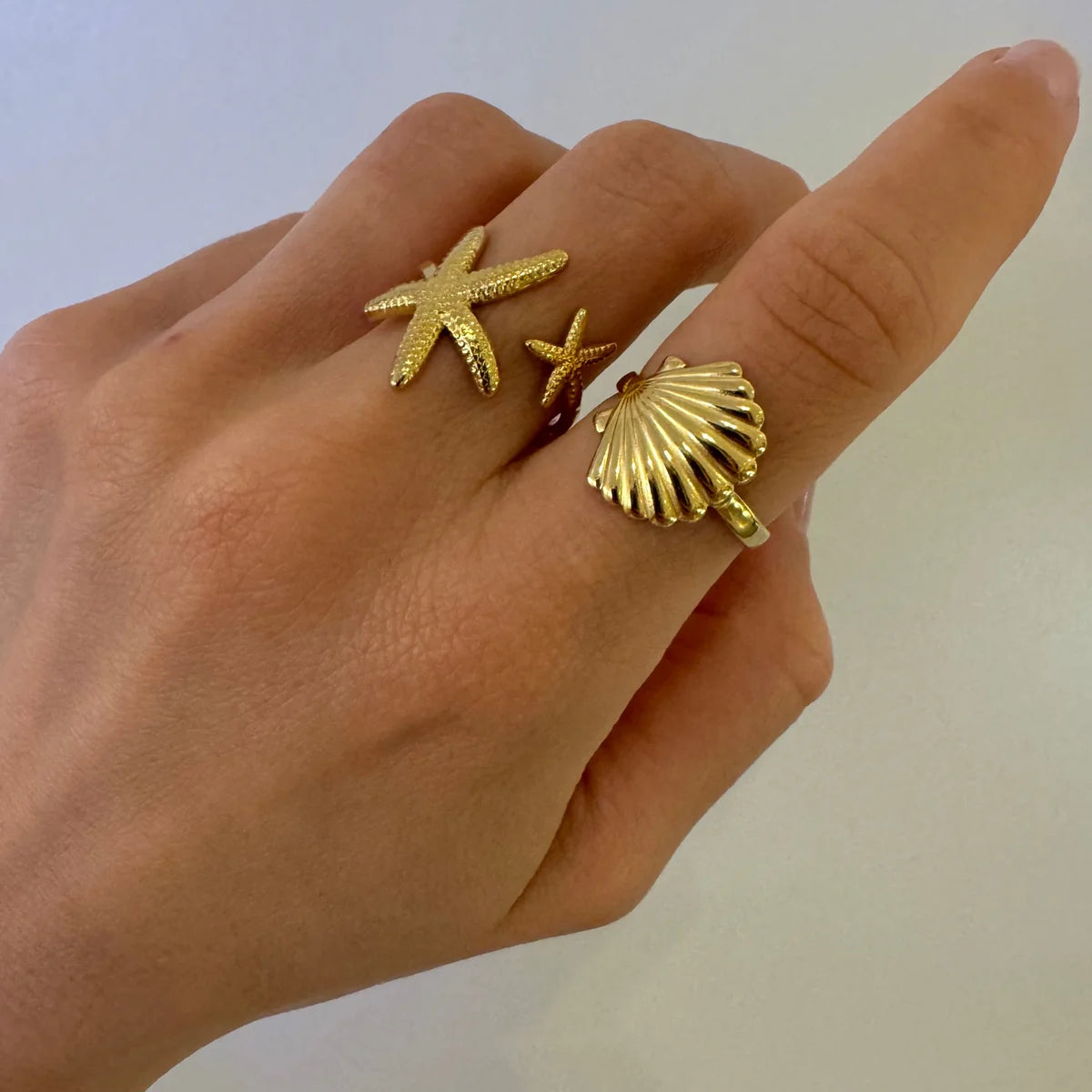 Starfish Ring - Gold
