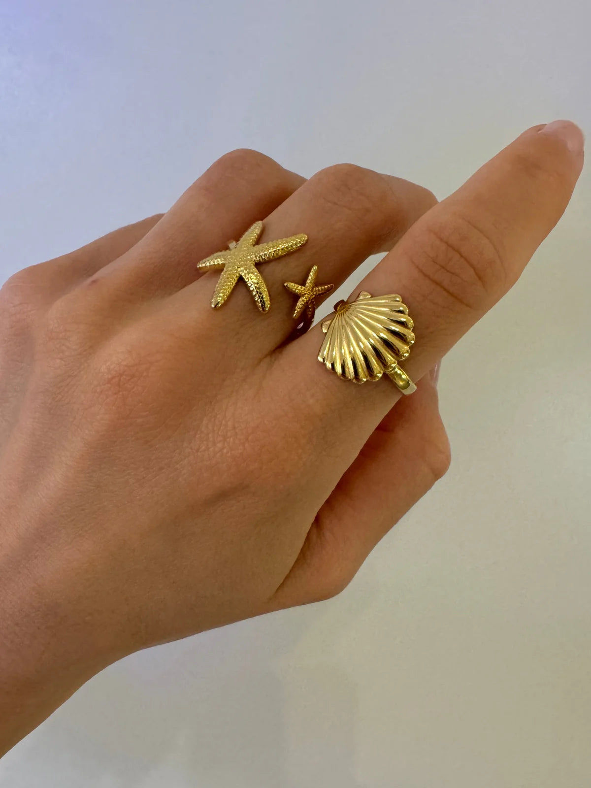 Starfish Ring - Gold