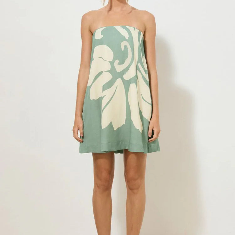 Vestige Mini Dress - Jade Floral