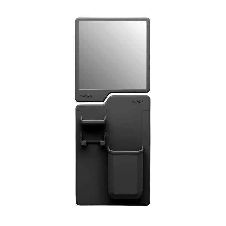 The Harvey and Oliver Set | Mirror and Muli Storage Compartment - Charcoal
