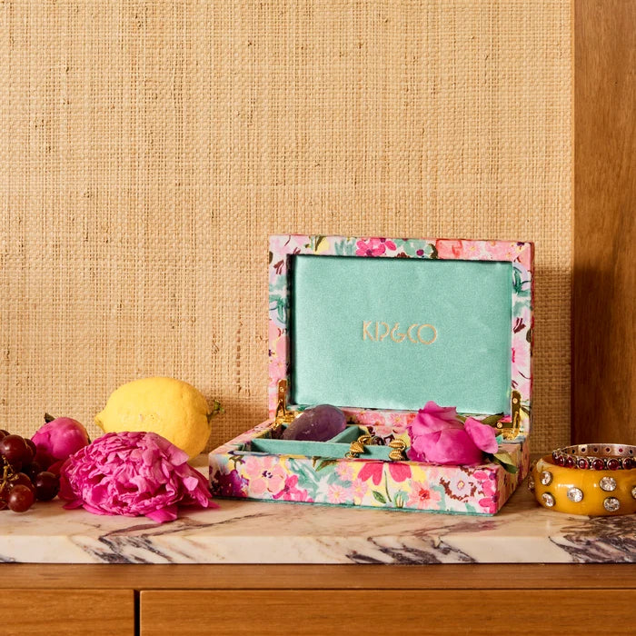 Alfresco Velvet Jewellery Box - Small