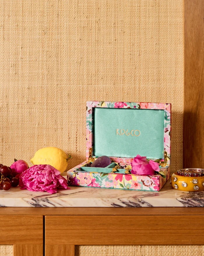 Alfresco Velvet Jewellery Box - Small