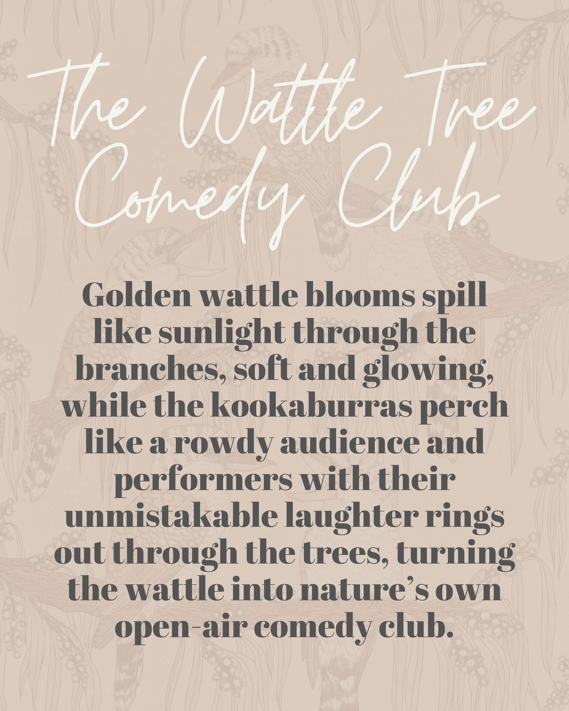 The Wattle Tree Comedy Club