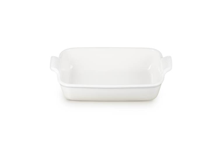 Le Creuset Stoneware Heritage Deep Rectangular Dish 26cm Meringue