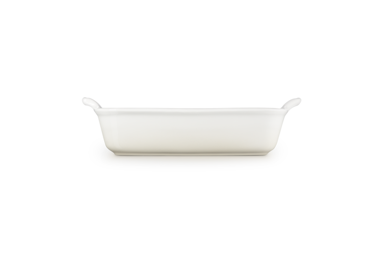 Le Creuset Stoneware Heritage Deep Rectangular Dish 26cm Meringue