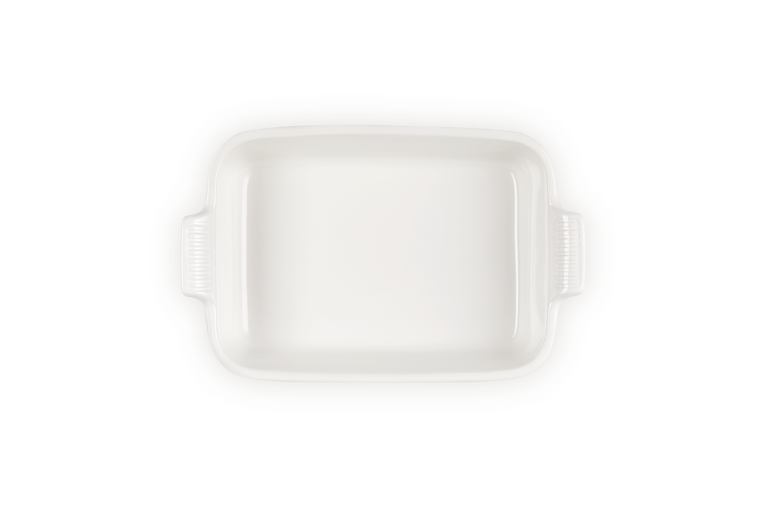 Le Creuset Stoneware Heritage Deep Rectangular Dish 26cm Meringue
