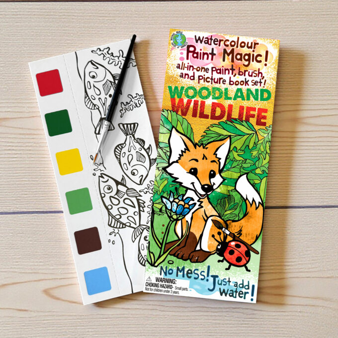 Paint Magic Woodlands Wildlife