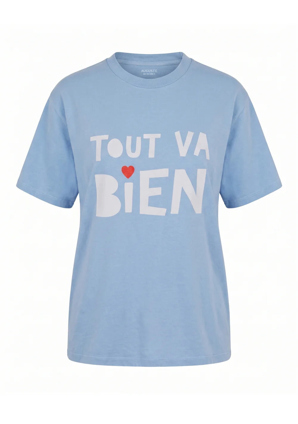 Tout Va Bien Boyfriend Tee - Blue