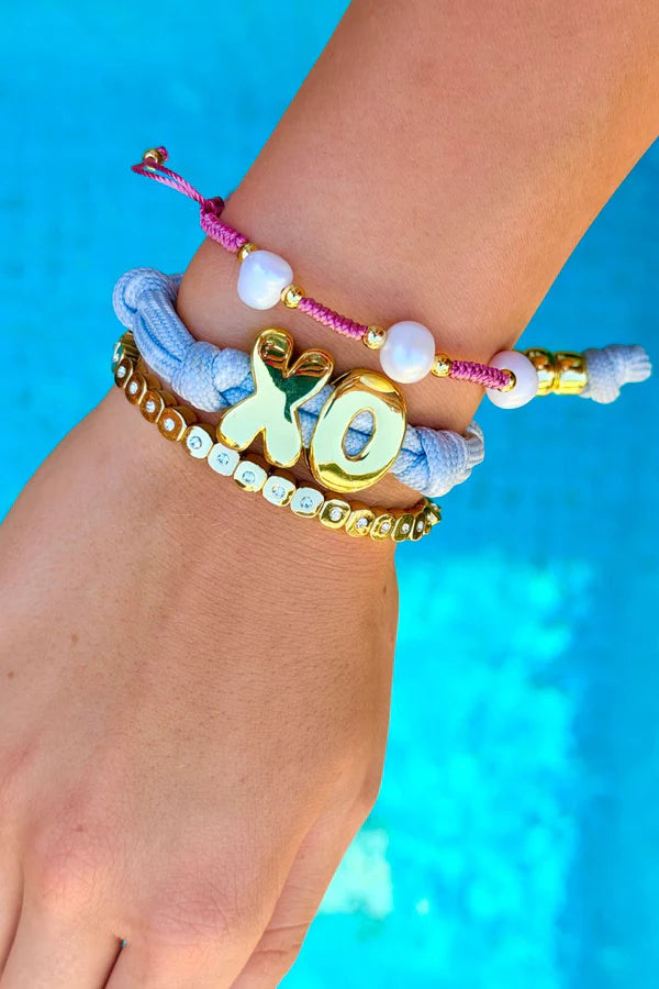 Fresh Water Pearl Bracelet - Rose