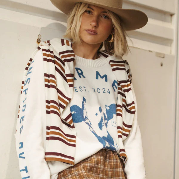 Cattle Stamp Knit