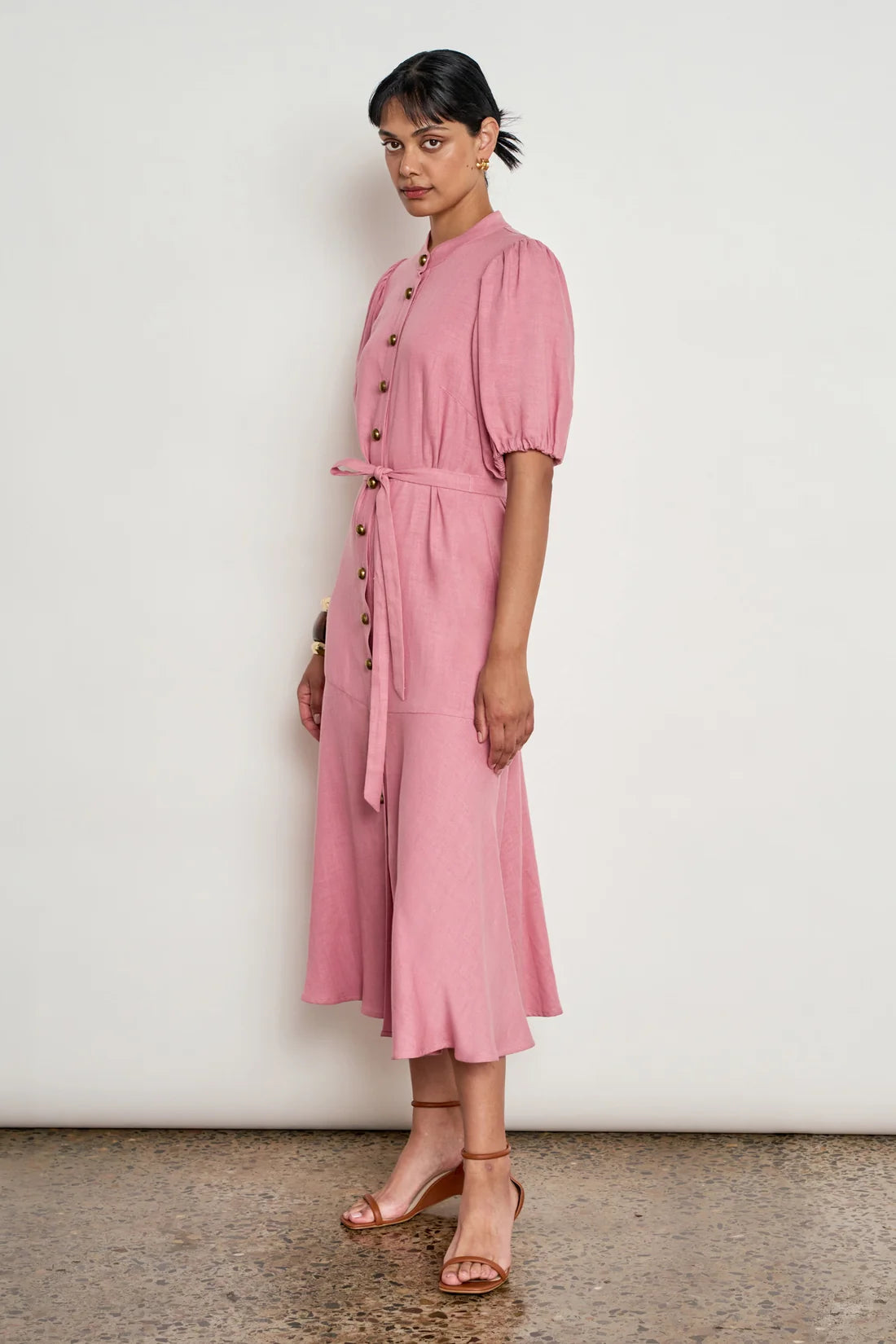 Cascade Dress - Azalea