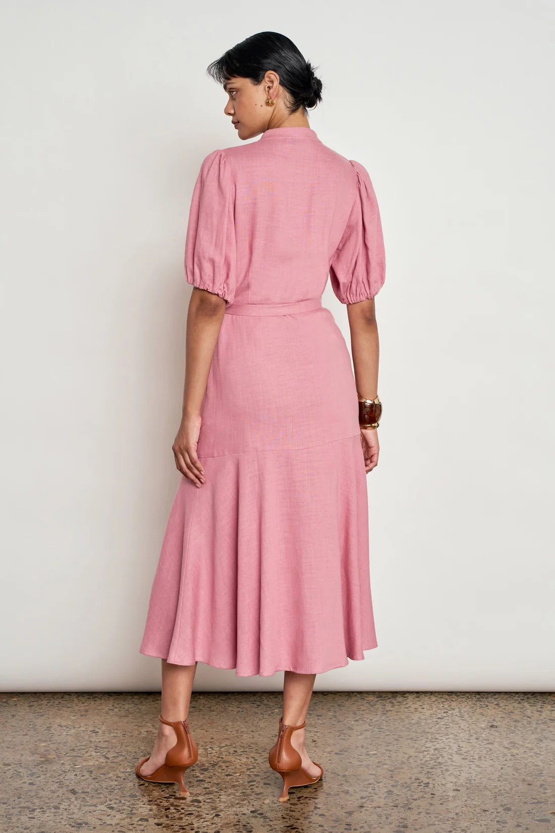 Cascade Dress - Azalea