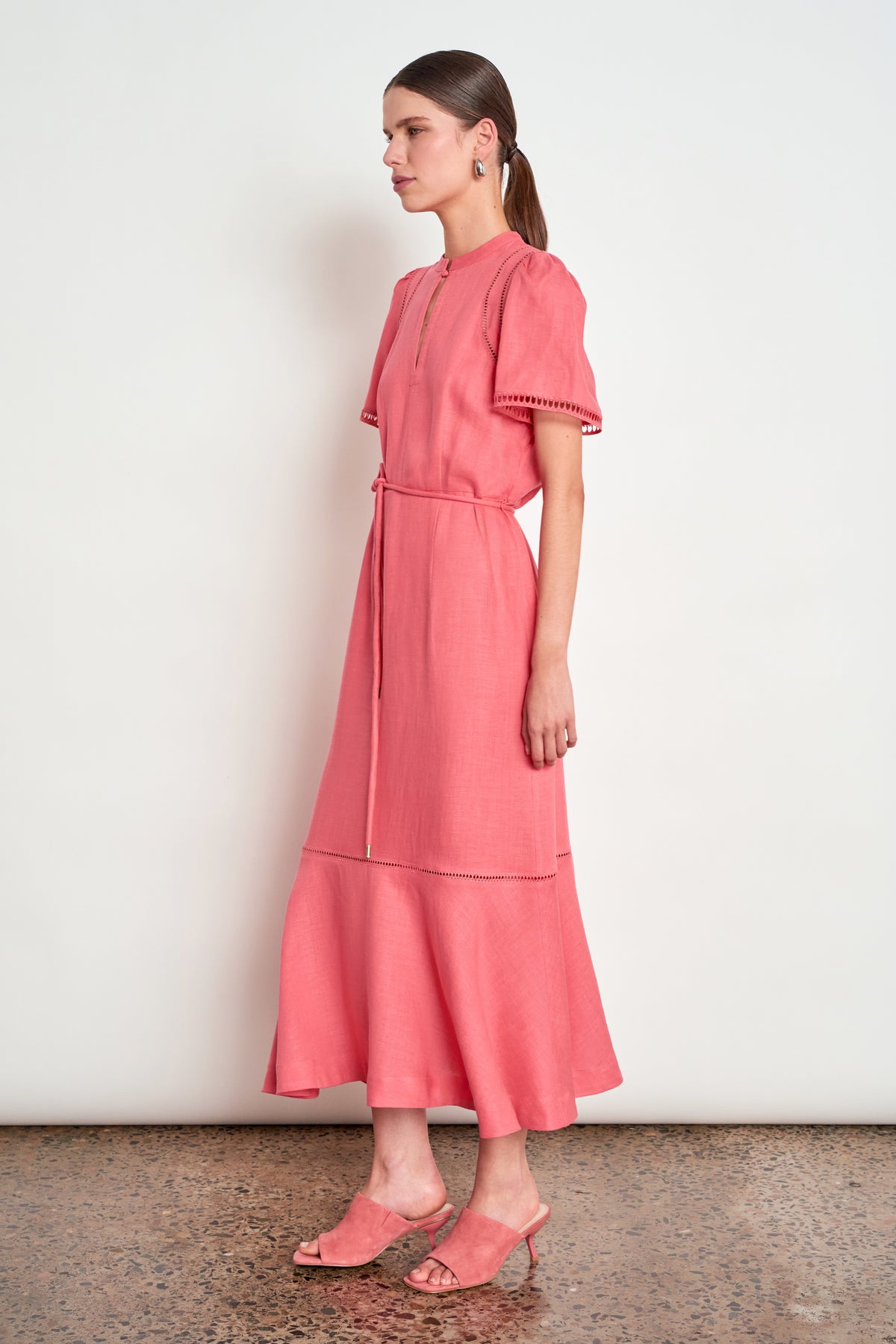 Poem Dress - Flamingo