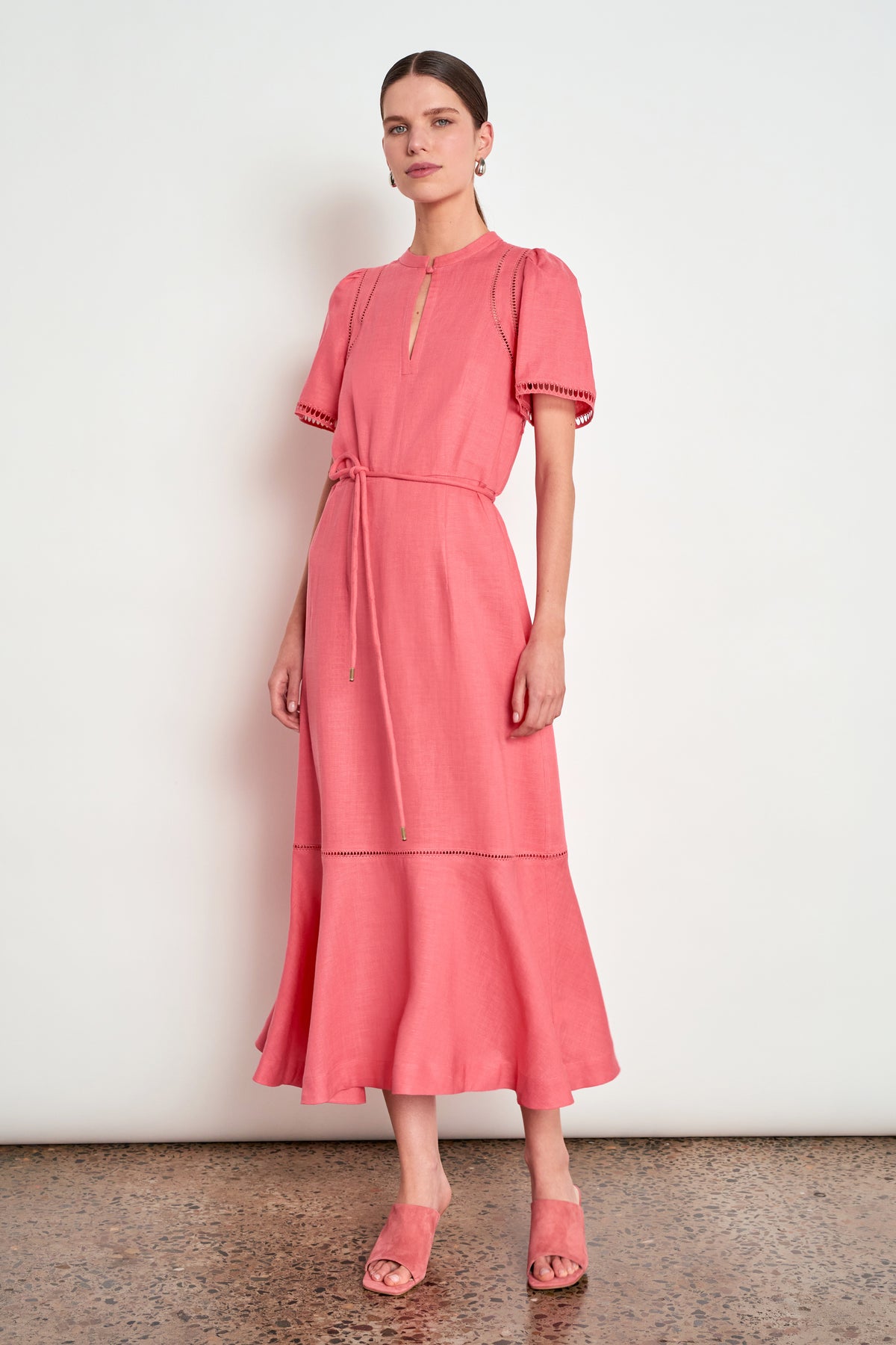 Poem Dress - Flamingo