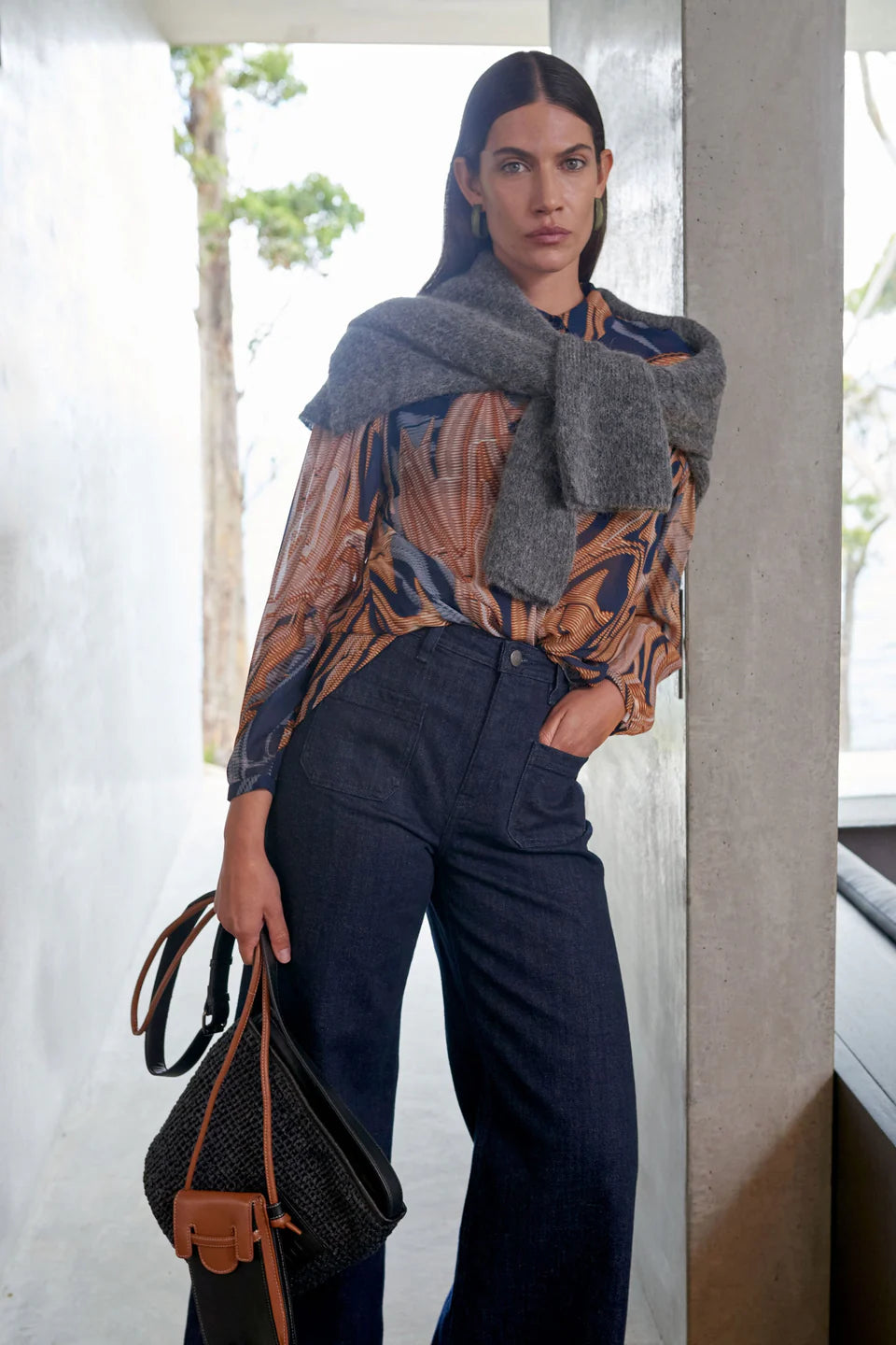 Eri Sheer Shirt - Brandr Print
