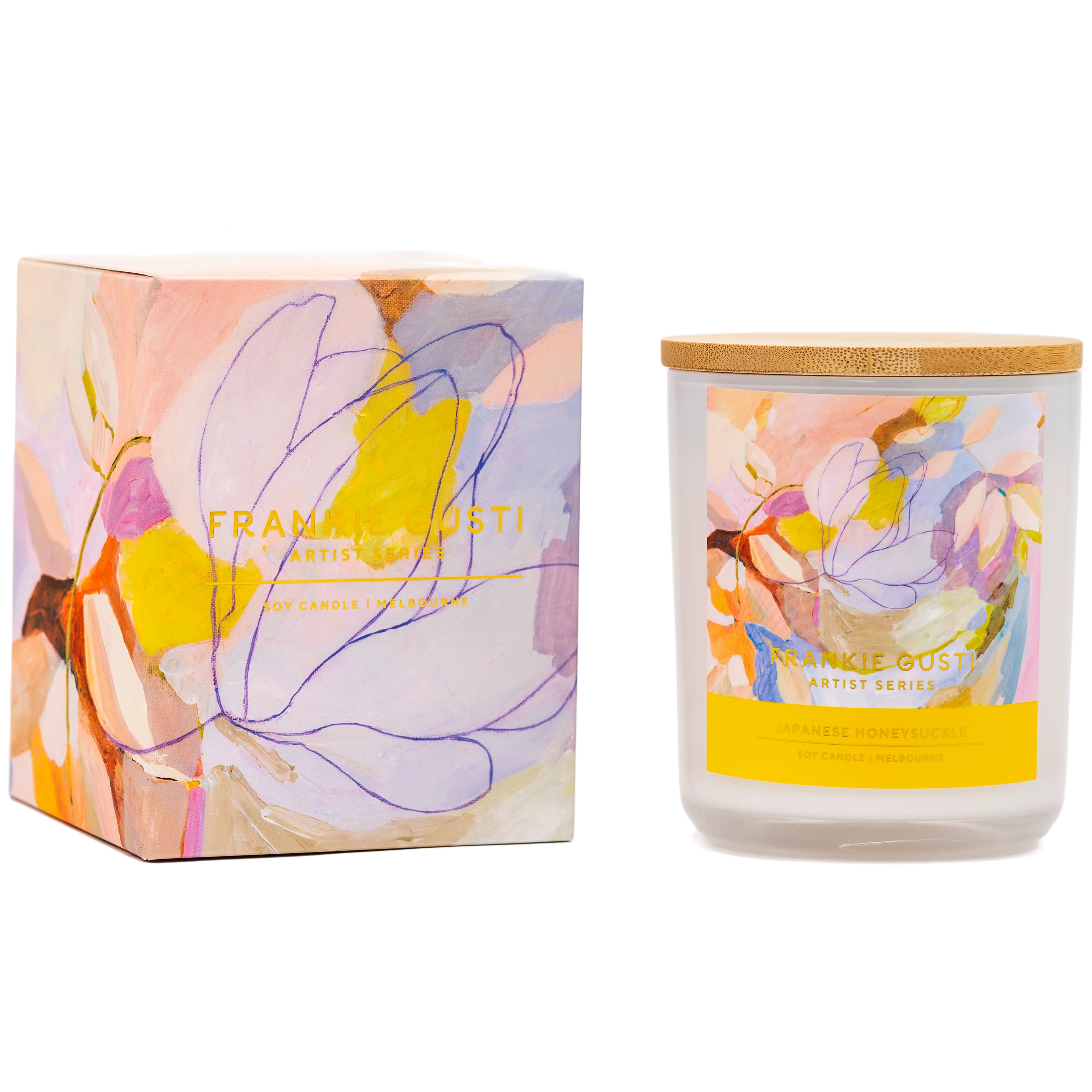 Japanese Honeysuckle - Artist Series Candle - Jade Fisher