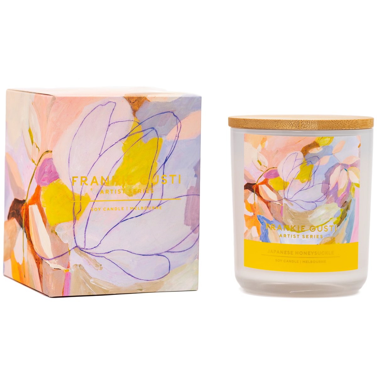 Japanese Honeysuckle - Artist Series Candle - Jade Fisher