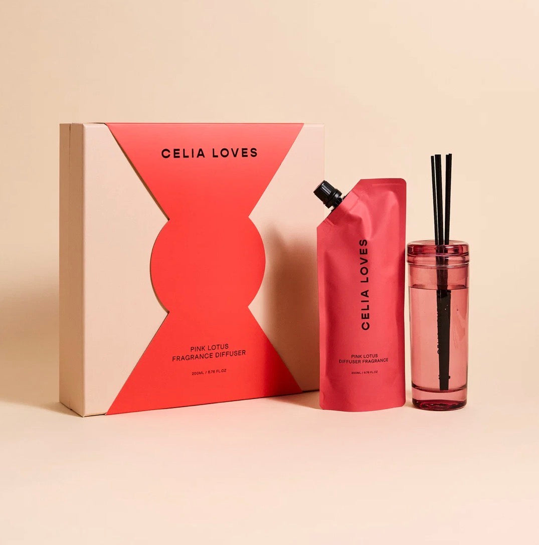 Diffuser Set - Pink Lotus 200ml