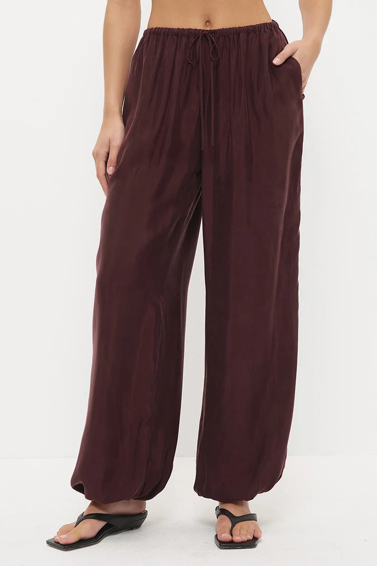 Eadie Harem Pant - Chestnut