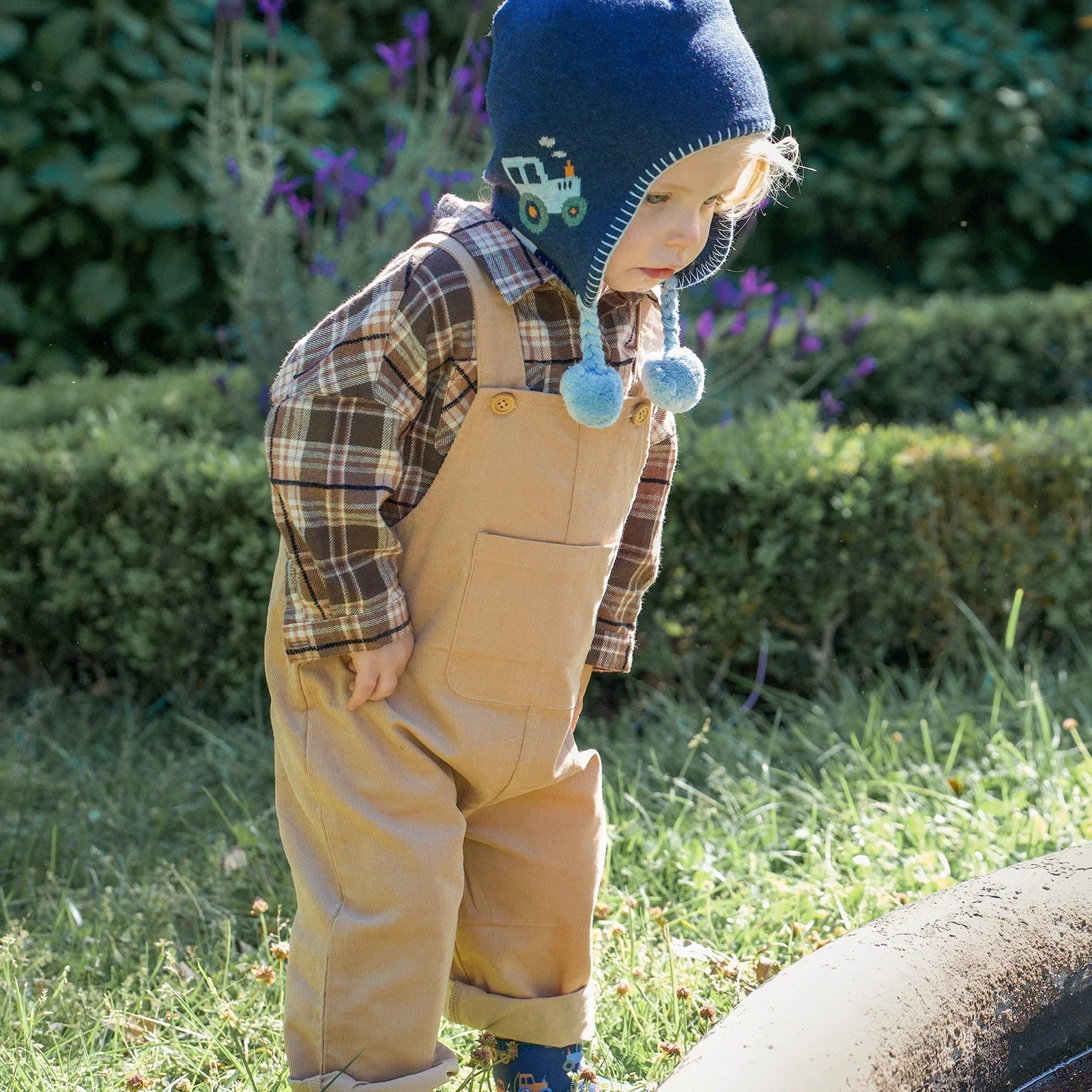 Organic Earmuff Mystical / Tiny Tractor