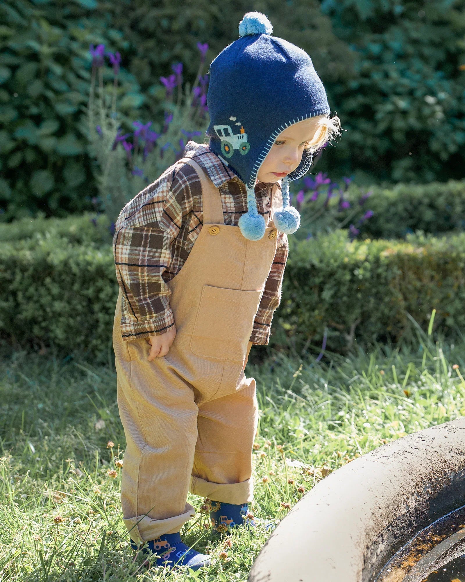 Organic Earmuff Mystical / Tiny Tractor