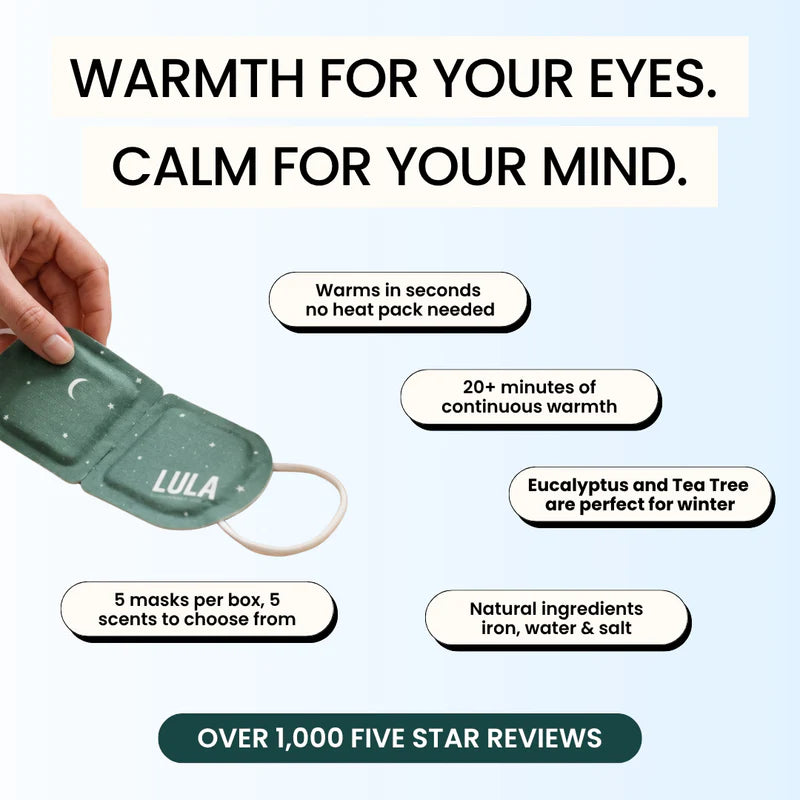 Eucalyptus Self-Warming Eye Mask - 5pk