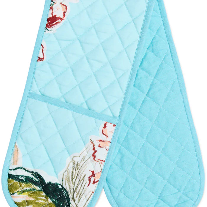 Somerset Blue Double Oven Mitt