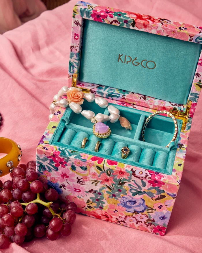 Alfresco Velvet Jewellery Box - Large