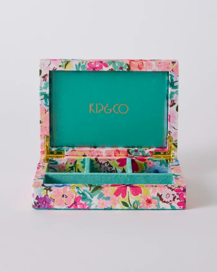 Alfresco Velvet Jewellery Box - Small